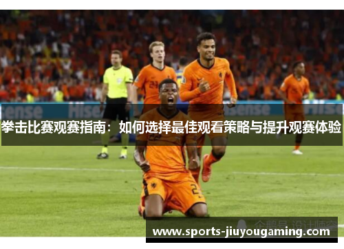 拳击比赛观赛指南：如何选择最佳观看策略与提升观赛体验